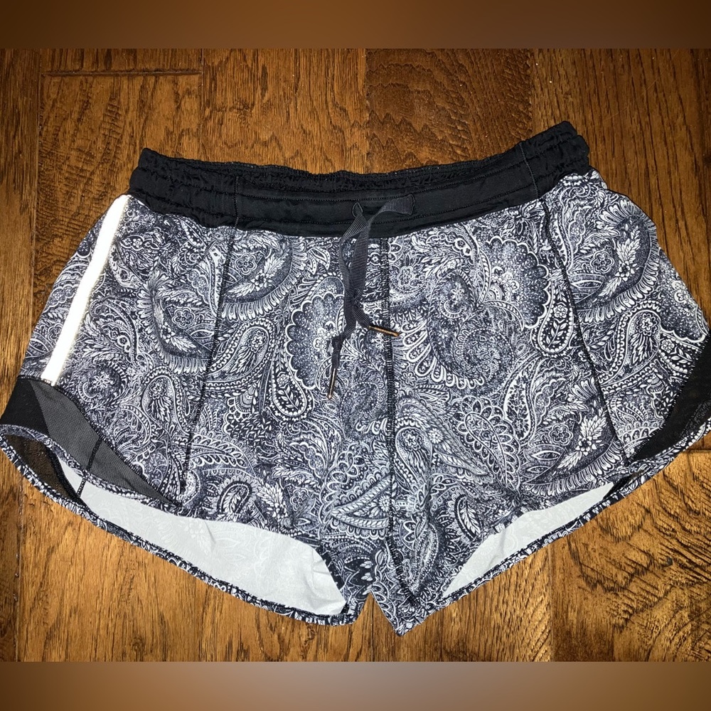 LuLuLemon reflective running shorts